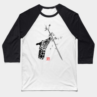 giraffe eating Baseball T-Shirt